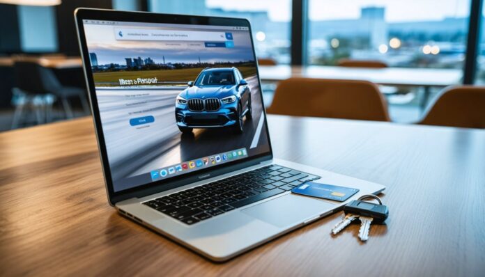 buying a car online
